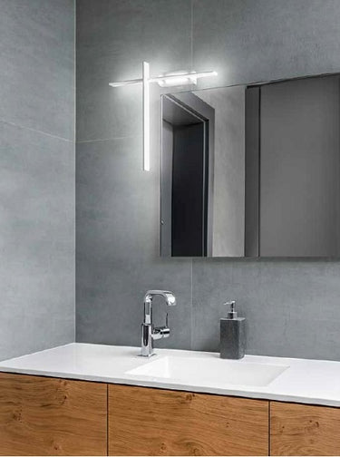 Applique in alluminio verniciato nero Perenz Lampade da parete